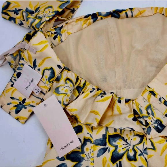 Cinq a Sept Elenora Off Shoulder Cascading Ruffle Dress - Picture 11 of 12